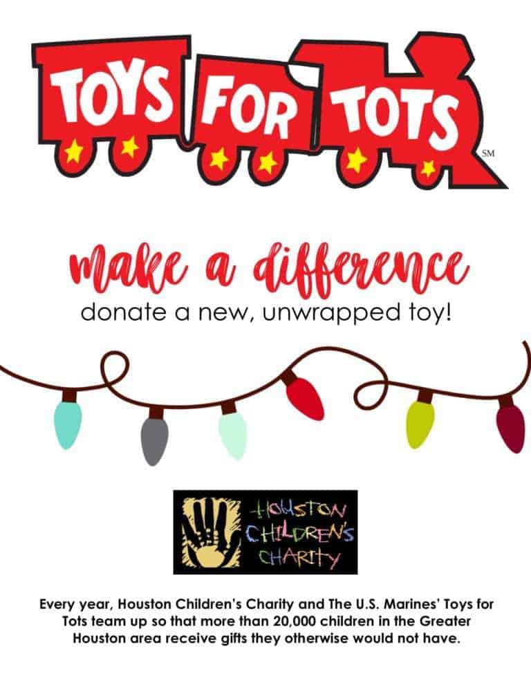 Toys for Tots Flyer Houston Children s Charity