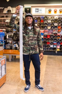 December 20, 2016; HOUSTON, TX -- DeAndre Hopkins 1st Annual Holiday Giveaway