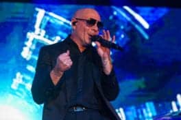 Pitbull performs at the Houston Childrens Charity Gala at The Post Oak hotel.