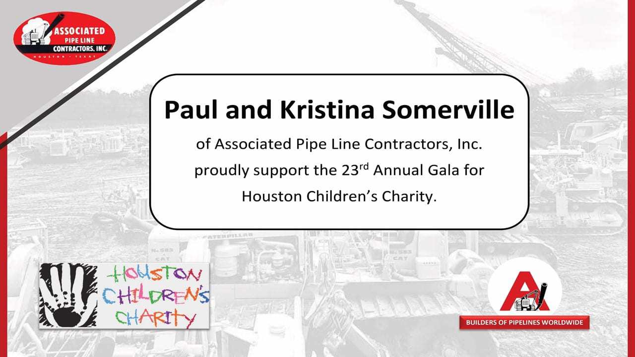 Paul and Kristina Somerville of Associated Pipe Line Contractors, Inc.