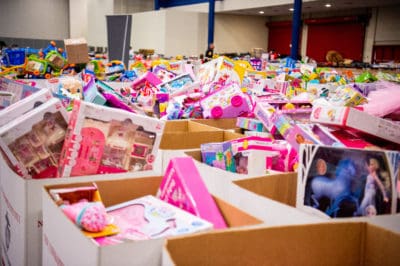 Houston Children's Charity Toy Drive Distribution 2021