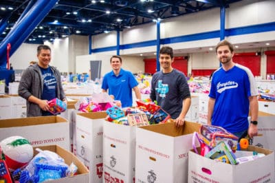 Houston Children's Charity Toy Drive Distribution 2021