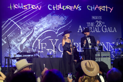 An image from the 28th annual Houston Children's Charity Gala which raised over $9 million dollars. Special guest singers "Alabama" performed a 90-minute set to close out the evening at The Post Oak Hotel on October 18, 2025.