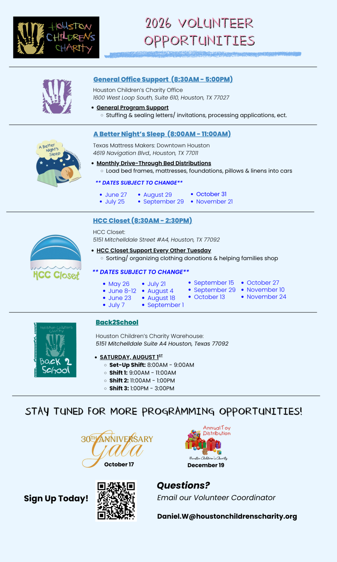 Copy of Sponsor Packets - Volunteer Opps